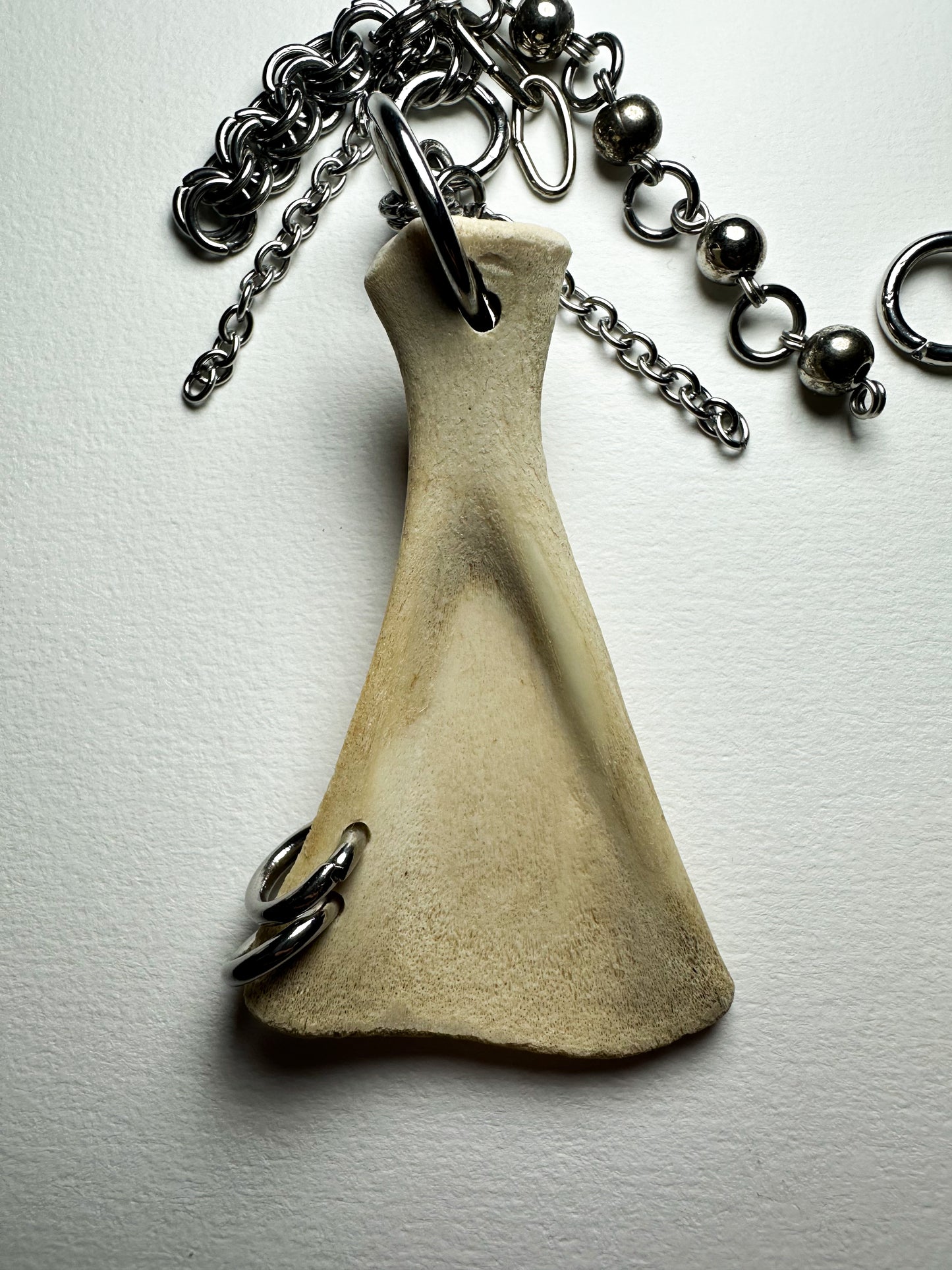 Bone Earrings No. 34